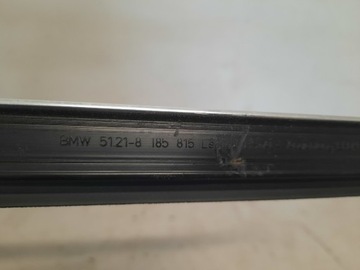 BMW 520 I E39 95-00 LIŠTA DVEŘE PŘEDNÍ LEVÝ 8185815 COSMOSSCHWARTZ METALIC