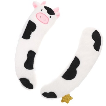 ОБОГРЕВАТЕЛЬ СИДЕНЬЯ ДЛЯ УНИТАЗА, ОБОРУДОВАНИЕ ДЛЯ СИДЕНЬЯ НА ГОРШОК, ПЛЮШЕВЫЕ, БЕЛЫЕ, 2 ШТ.