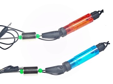 КОМПЛЕКТ 2x СИГНАЛИЗАЦИЯ УКУСА 4x ПОДСТАВКА 2x СВИНГЕР