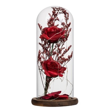 Купольный светильник в форме розы добавляет атмосферу Дня святого Валентина. Цветок розы для дома.