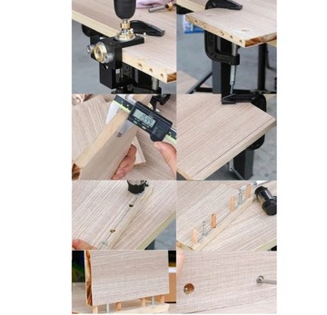 Шаблон 3-в-1 для эксцентриков для сверления дюбелей