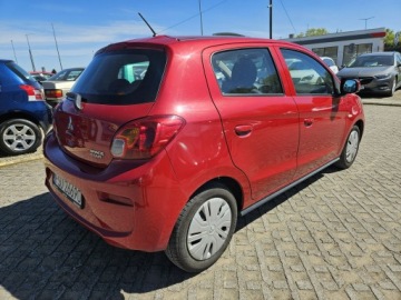 Mitsubishi Space Star Hatchback 5d Facelifting 1.0  71KM 2018 Mitsubishi Space Star 1,0 benzyna 70KM salon PL, zdjęcie 3