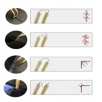 RS СКОБЫ ДЛЯ СВАРКИ ПЛАСТИКА, НАБОР 800 ШТ.