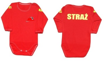 Body dł. rękaw STRAŻ strażak 86