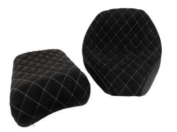 ВОДИТЕЛЬСКОЕ СИДЕНЬЕ ПАССАЖИРСКОЕ КОЖА АЛЬКАНТАРА YAMAHA XVS DRAG STAR 650 CUSTOM