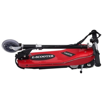 Электросамокат со светодиодом, 120 Вт, красный