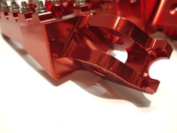 Красные подножки для мотоциклов для Honda CR125 CR250 CRF150R CRF250R