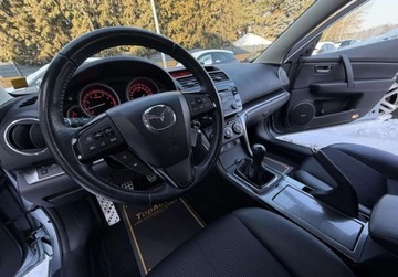 Mazda 6 II Kombi Facelifting 2.0 MZR 155KM 2011 Mazda 6 2.0 155KM NAVI BOSE skory RVM MANUAL zarejestrowana, zdjęcie 18