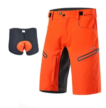 Męskie sportowe spodenki rowerowe MTB Loose Fit