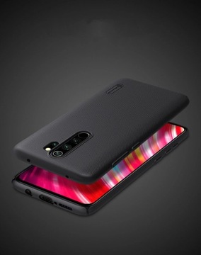 Матовый чехол Nillkin для Xiaomi Redmi Note 8 Pro (черный)