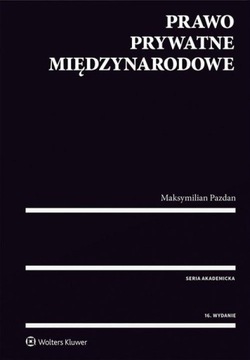 Prawo prywatne międzynarodowe Pazdan