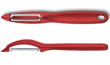 VICTORINOX 7.6075.1 Нож для очистки овощей и фруктов, зубчатый, красный