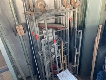 Rusztowanie przejezdne ocynk podest