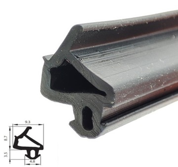 Уплотнитель окон ПВХ S-1386 STOMIL PLASTMO