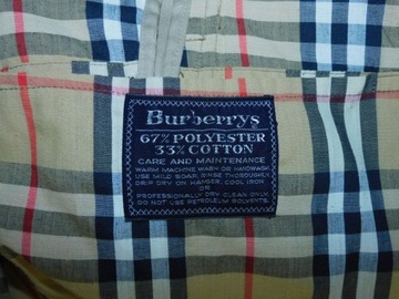 Burberrys płaszcz męski 52 vintage