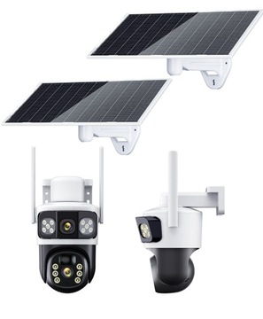 Двойная солнечная камера 2IN1 для карты SIM -4G LTE Outdoor GSM