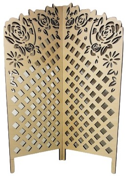 PARAWAN DEKORACYJNY SKLEJKA 130X95 cm