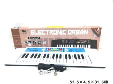 KEYBOARD organy z mikrofonem dla dzieci