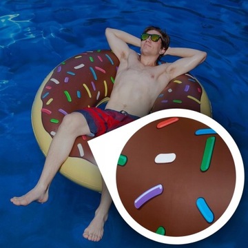 НАДУВНОЕ КОЛЕСНОЕ КОЛЬЦО ДЛЯ ПЛАВАНИЯ В БАССЕЙНЕ ПРАЗДНИК 120 СМ XL БЕСПЛАТНО