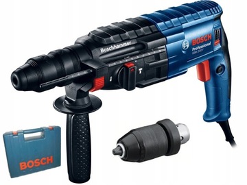 MŁOTOWIERTARKA BOSCH GBH 240 F + WALIZKA + UCHWYT