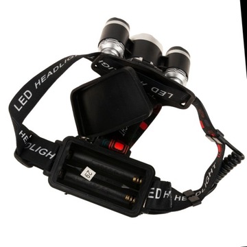 TG63200 СВЕТОДИОДНАЯ ФАРА ZOOM CREE XML T6 ПИТАНИЕ ФАР 2 батареи + 2
