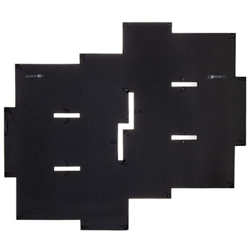 НАБОР МУЛЬТИРАМА ИЗ 12 ФОТОРАМОК БЕЛАЯ РАМКА МУЛЬТИ ФОТОГАЛЕРЕЯ КОЛЛАЖ