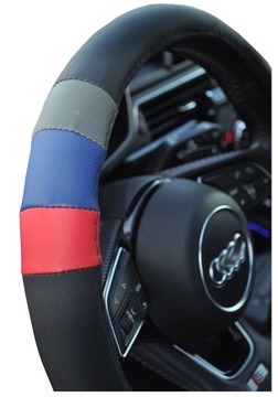 ТЕКСТИЛЬНАЯ КРЫШКА РУЛЯ (М) 37-39 кожа кожа