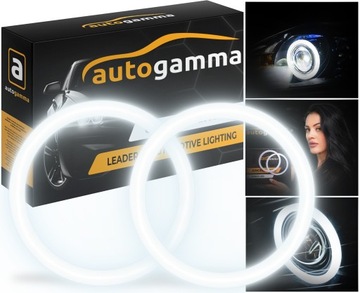 Ringi LED COB okrągłe 110 mm DRL komplet 2 szt. Regeneracja Reflektorów