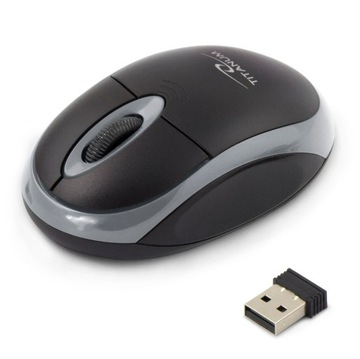 БЕСПРОВОДНАЯ МЫШЬ 2,4 ГГц 3D ОПТ. USB-Стервятник ЧЕРНЫЙ/СЕРЫЙ