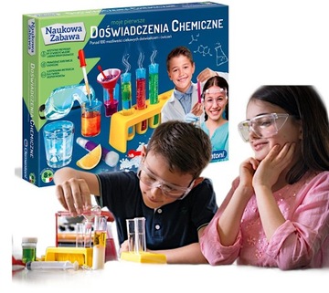 MOJE PIERWSZE DOŚWIADCZENIA CHEMICZNE CHEMIA