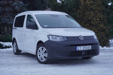 Volkswagen Caddy V Caddy 2.0 TDI 102KM 2021 Volkswagen Caddy SalonPL Kamera Tempomat LaneAssist Czujniki park. 5o, zdjęcie 1