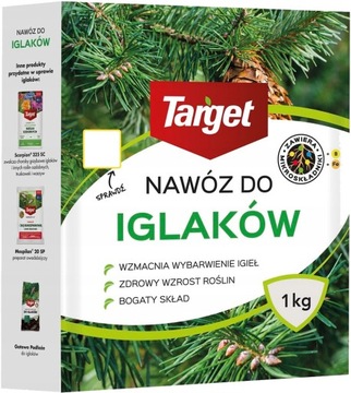 TARGET NAWÓZ GRANULOWANY DO IGLAKÓW Z MIKROELEMETAMI 1 kg