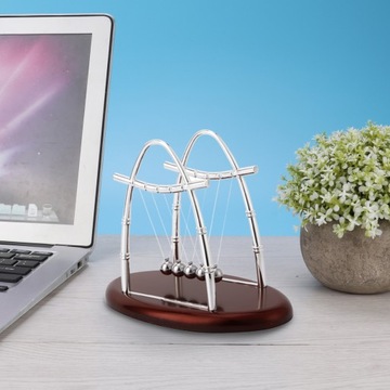 Колыбель Ньютона, баланс, стальные шарики, физика, наука, маятник, украшения, игрушка