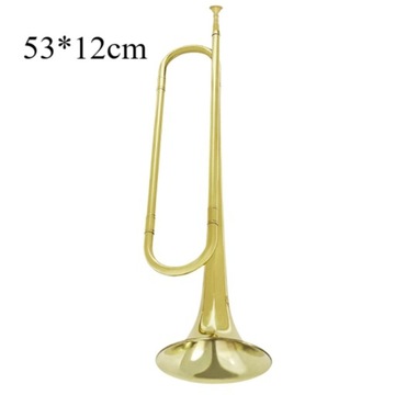 Музыкальный инструмент B Flat Bugle в классическом стиле с мундштуком Scout Golden