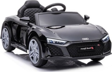 Ауди Р8 Черный автомобиль