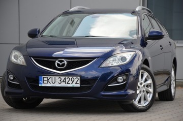 Mazda 6 II Kombi Facelifting 2.0 MZR 155KM 2010 MEGA MAZDA 6 100%ORG.! LIFT 2.0i SERWIS RUDA SKÓRA NAVI RVM GRZ.FOTELE