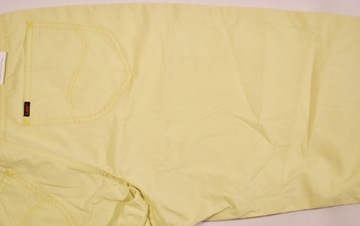 LEE spodnie HIGH WAIST yellow CHINO _ W28 L33