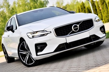 Volvo S60 III 2021 V60 R-DESIGN _BIAŁA PERŁA_2.0 D4 190KM _KAMERA_RADAR_ PAMIĘCI