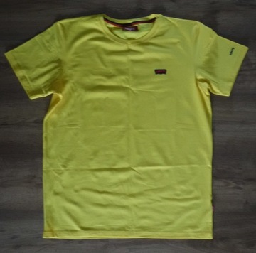 Koszulka t-shirt żółta roz XL ok. 176cm nr.1