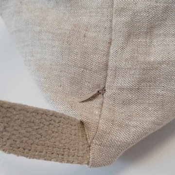 Подушка для медитации LINEN с лузгой гречихи, 100% ЛЕН
