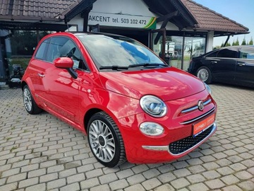Fiat 500 II Seria 4 1.2 69KM 2016 Fiat 500 1.2 8V Lounge + 55 t.km + pełny serwis, zdjęcie 7