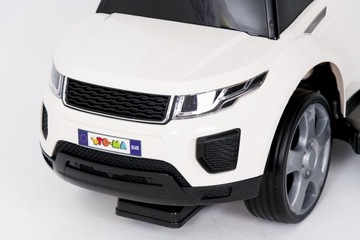 большой автомобиль-толкатель РЕЗИНОВЫЕ КОЛЕСА + ТАБЛИЧКИ