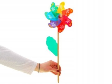 РАДУГА PINNER ОРНАМЕНТ ВЕТРЯНАЯ МЕЛЬНИЦА ИГРУШКА УКРАШЕНИЕ ДЛЯ САДОВОГО ВЕЛОСИПЕДА