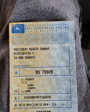 Peugeot 2008 I SUV Facelifting 1.6 BlueHDi 120KM 2016 Peugeot 2008 122016r, 1.6 HDI. Uszkodzony przod 1.6 Diesel 120KM, zdjęcie 17