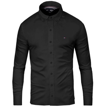 Мужская рубашка Tommy Hilfiger, повседневная, с длинными рукавами, стандартный размер M