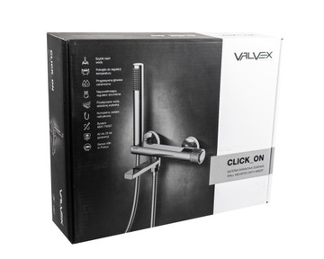 НАСТЕННАЯ ВАННА ДУШ СО СМЕСИТЕЛЕМ VALVEX POLSKA DECOR CHROME