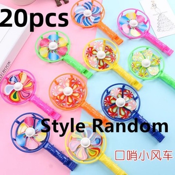 Набивка для маленьких мальчиков и девочек, карнавальные призы, милый свисток, ветряная мельница