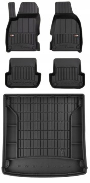 Set 3D Koberce a rohože Audi A4 B7 Kombi 2004-2008