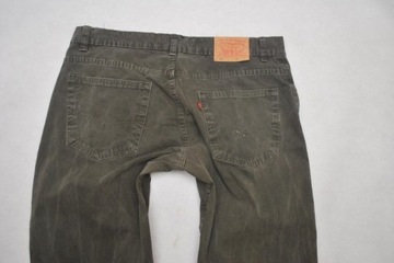 U Modne Wygodne Spodnie Jeans Levi's 36 501 USA