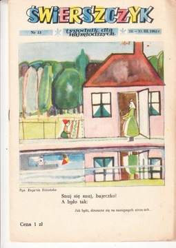 Świerszczyk nr.13 25.-31.III.1962r.